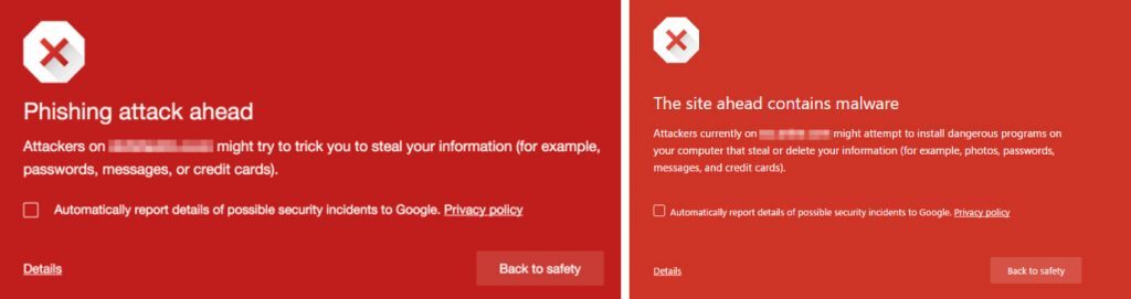Phishing and Malware Alert